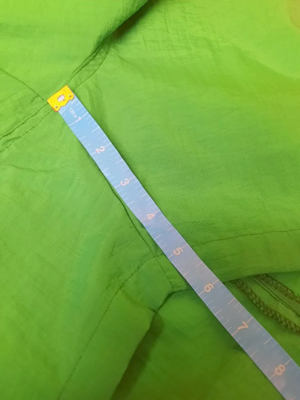 Vintage Ocean East Swim Trunks Men 2XL 44 46 Green Crinkle Nylon Mesh Liner NWT - Picture 7 of 9